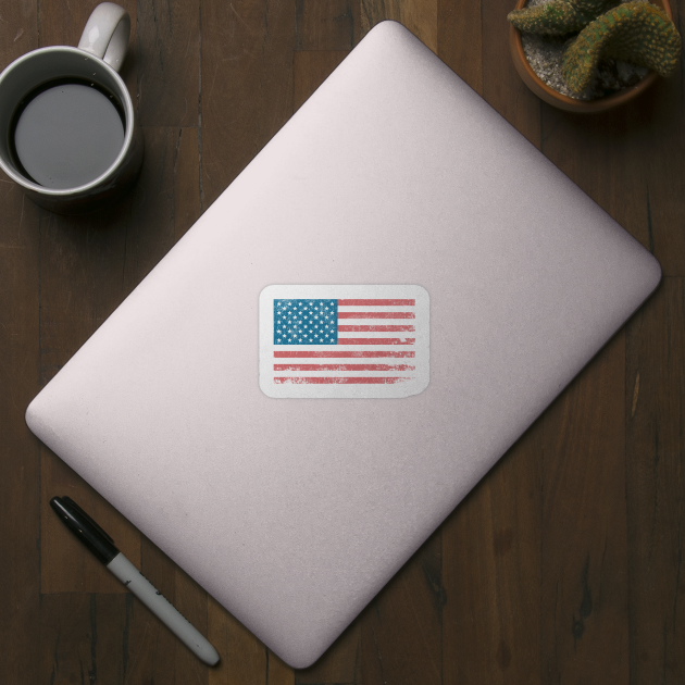 American Flag Retro by StodSquad